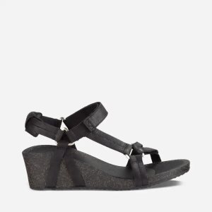 Teva Ysidro Universal Wedge Σανδαλια Γυναικεια - μαυρα